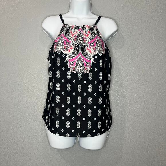 Island escape underwire tankini top - Picture 1 of 8